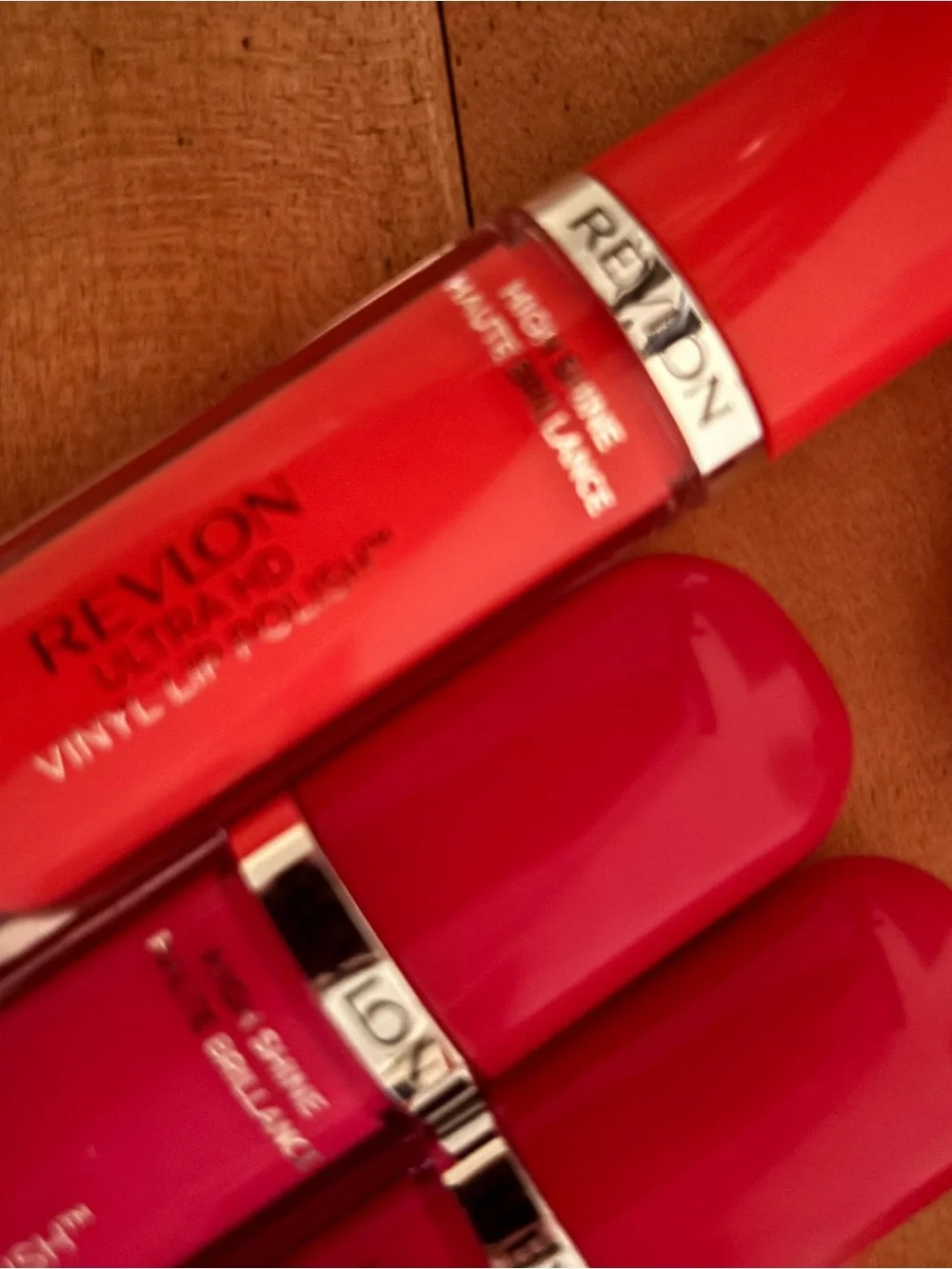 Revlon Ultra HD Vinyl Lip Polish & HD Matte Lip Mousse~LOT OF 5~ One Repeat~NEW